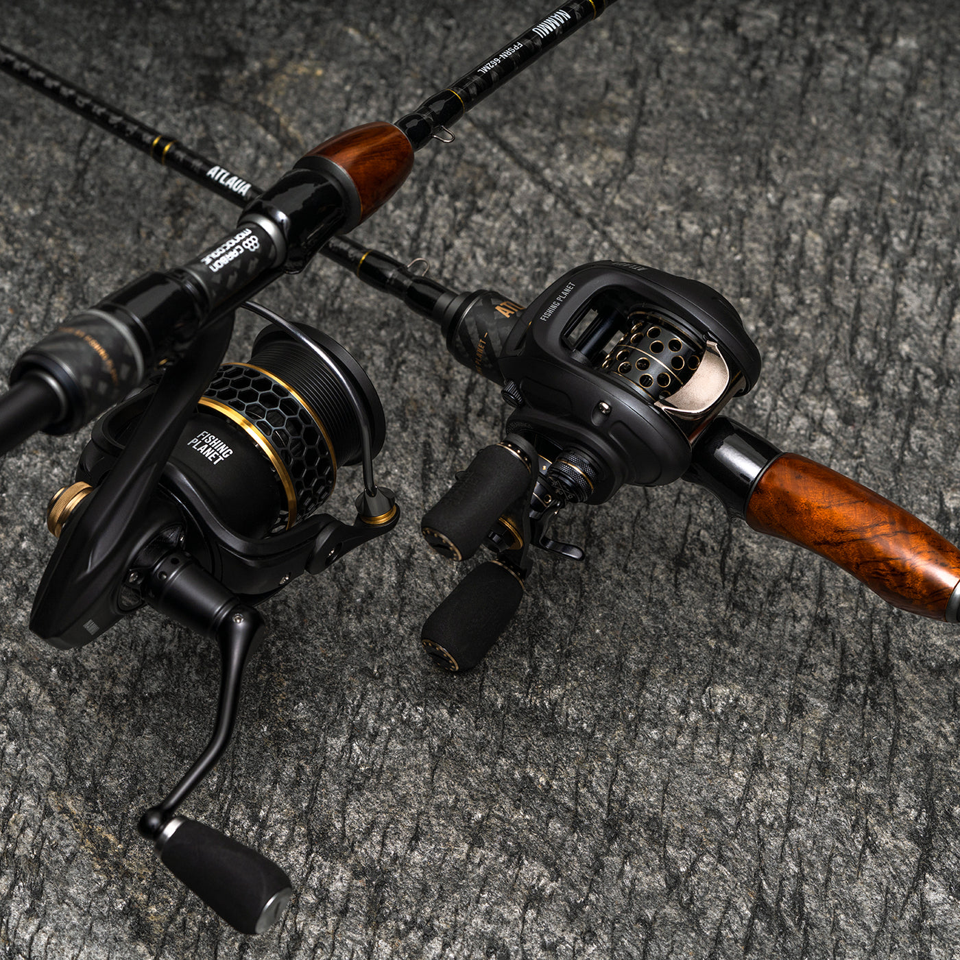 Baitcast combo atlaua