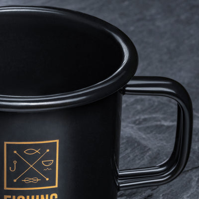 Metal mug